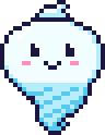 The MagicalWind emblem: Puff, a small smiling whirlwind.